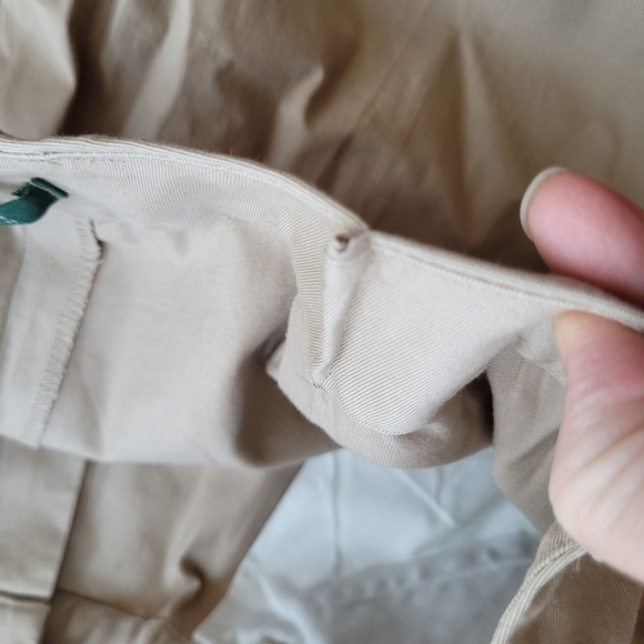 Lauren Ralph Lauren Lightweight Khaki Beige Pant - Picture 10 of 14